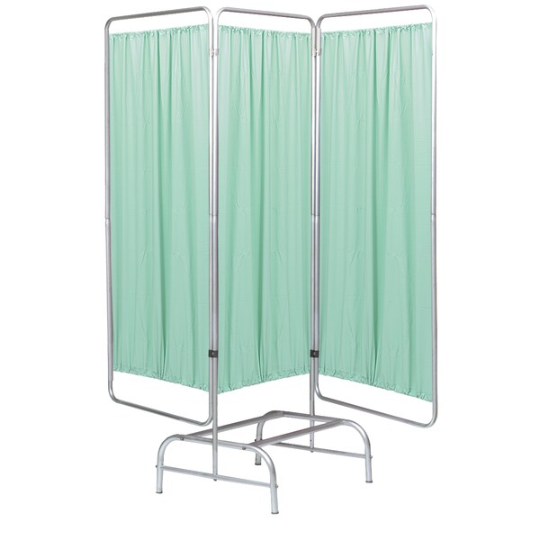 Omnimed 3 Section Stationary King with Vinyl Panels-Green 153950-G - main